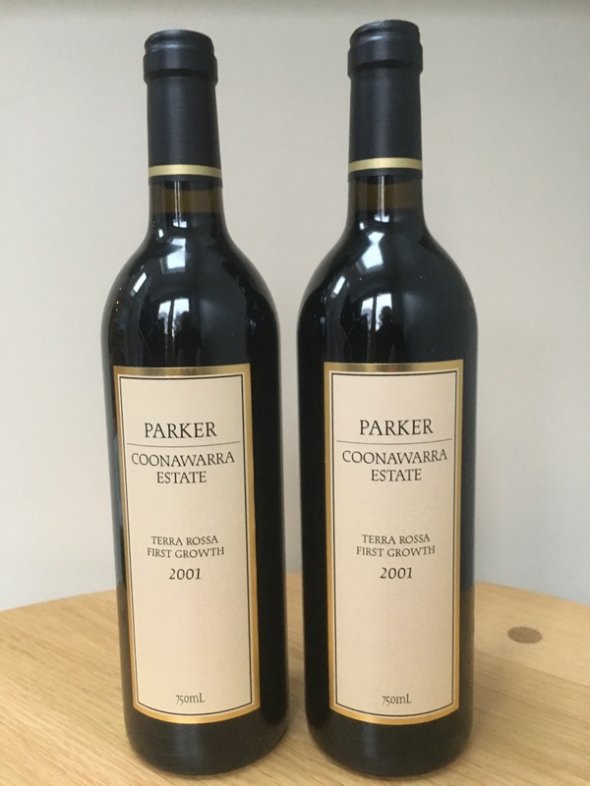 Parker Coonawarra Estate Terra Rossa First Growth 2001 (RP 93 / JO 93 / JH 93 pts)
