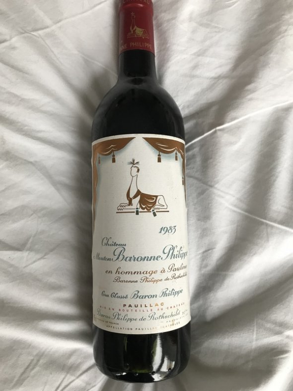 1983 Baronne Moutonne Rothschild - A rare Pauillac from OWC