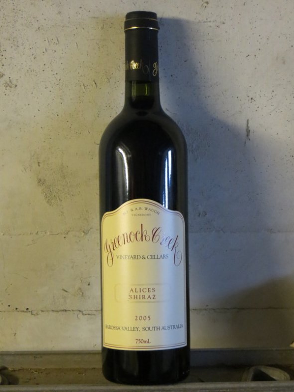 2005 Greenock Creek Alice's Block Shiraz 96pts Parker