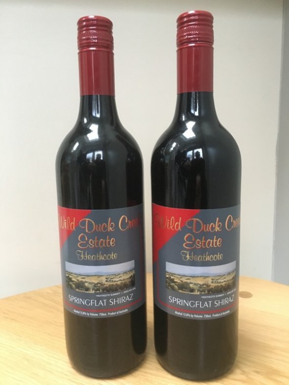 Wild Duck Creek Estate Heathcote Springflat Shiraz 2004 (RP 94 pts) - No Reserve