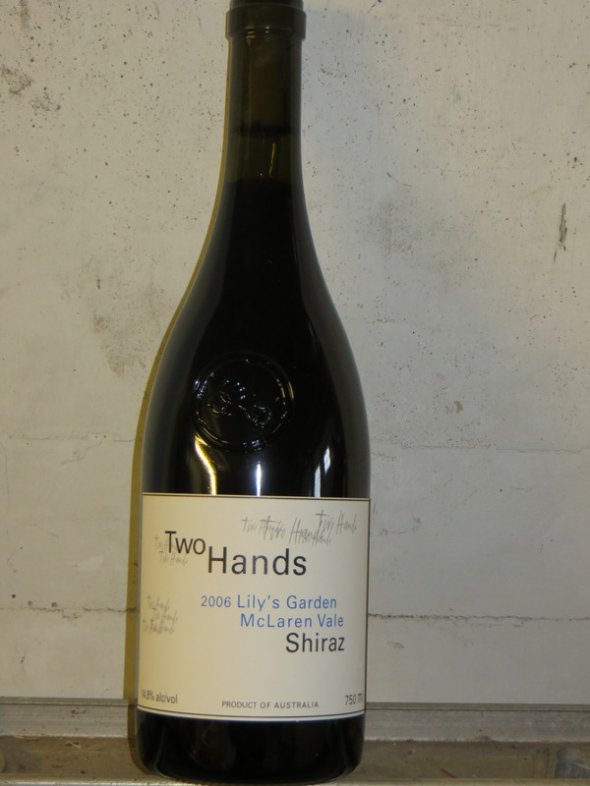 2006 Two Hands Lily's Garden Shiraz 92 pts Parker