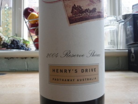 Henry's Drive Reserve Shiraz "Vertical" 2003-2004-2005 RP 93-95pts