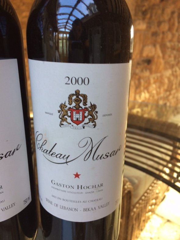 Chateau Musar 1997, 1998 and 2000