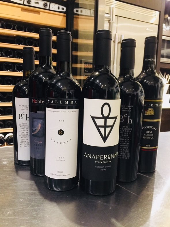LUXURY BAROSSA SHIRAZ / SHIRAZ CAB CHRISTMAS COLLECTION X6 