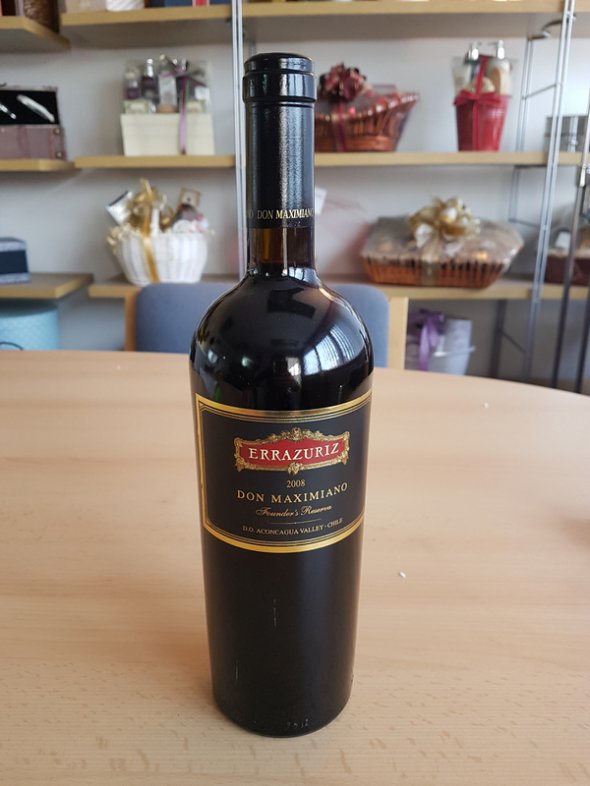 2008 Err&aacute;zuriz Don Maximiano Founder&rsquo;s Reserve Cabernet Sauvignon
