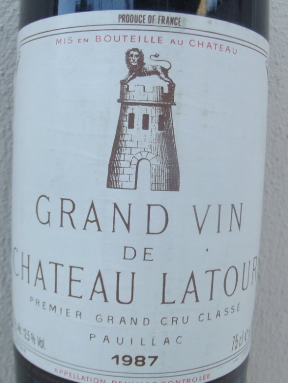 Château LATOUR 1987