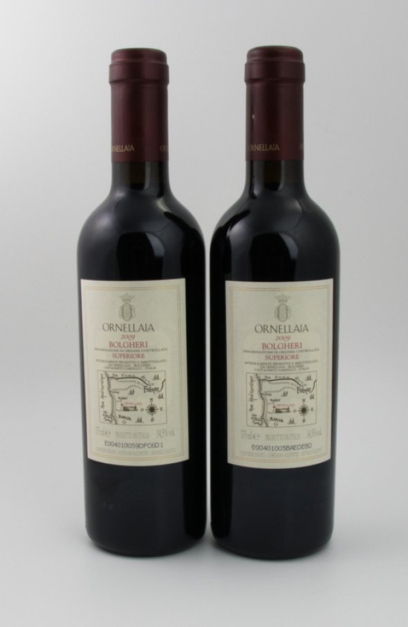Ornellaia Bolgheri Superiore, Tuscany, Italy, 2009 (375 ml)