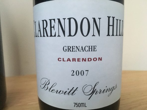 Clarendon Hills Blewitt Springs Grenache 2007 (JO 95 pts) - No Reserve 