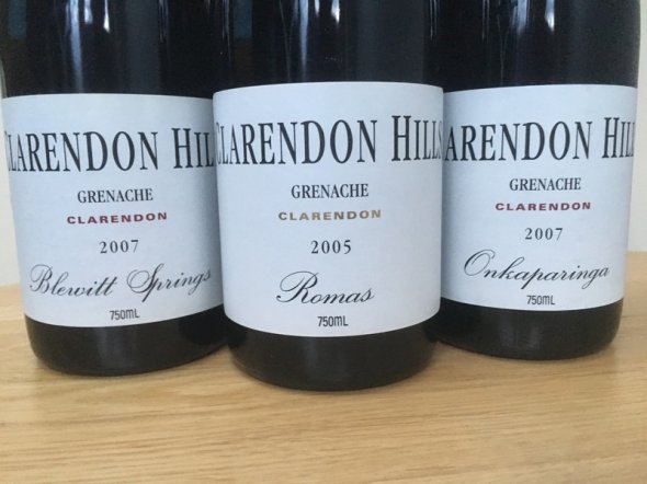 Clarendon Hills Grenache Trio - Romas, Onkaparinga & Blewitt Springs - No Reserve
