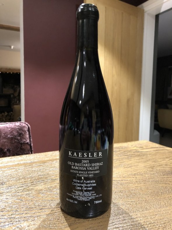 Kaesler Shiraz Old Bastard 2005 - 98 pts