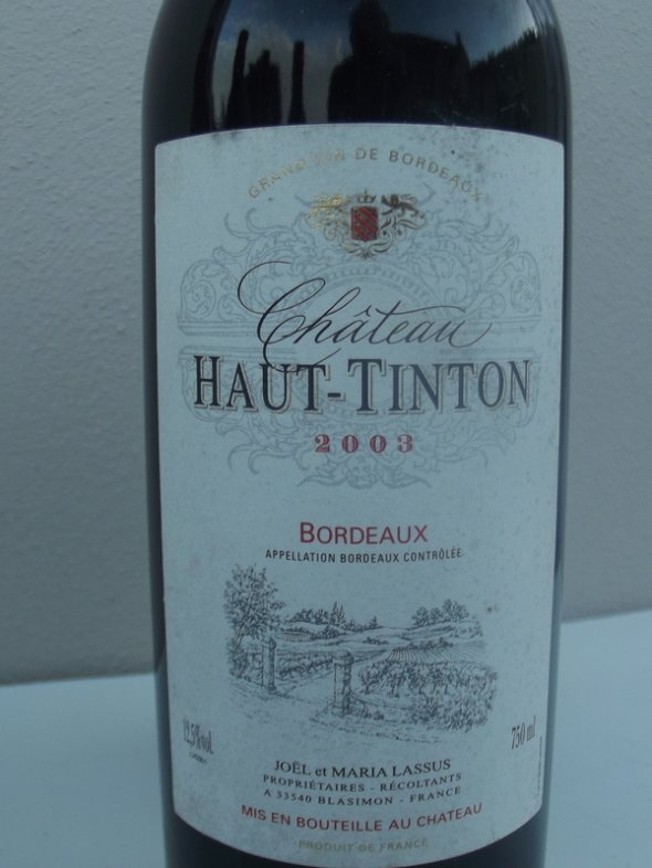 2003 Château HAUT-TINTON