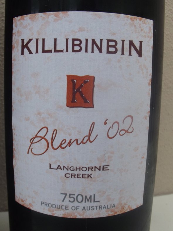 KILLIBINBIN 2002 South Australia