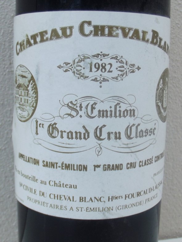 1982 Château CHEVAL BLANC St Emilion 1st Growth (A) RP 100