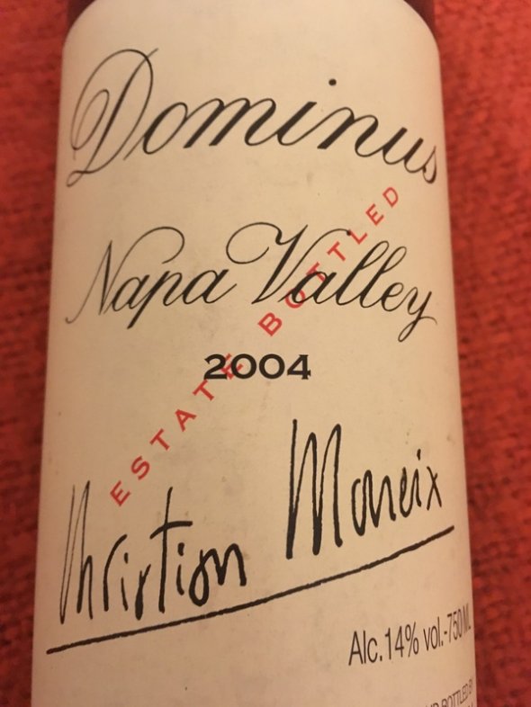 2004 Dominus Estate Christian Moueix *97 points Wine Advocate*