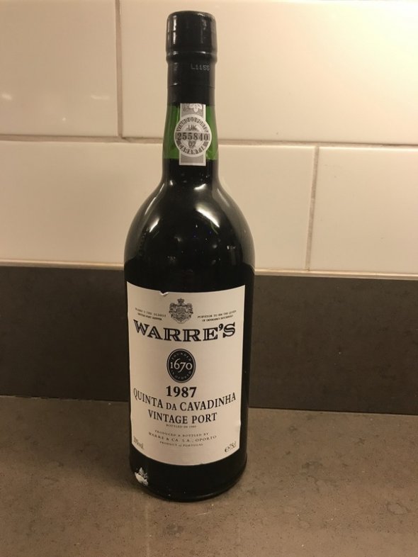 Warres Quinta da Cavadinha Vintage Port, 1987