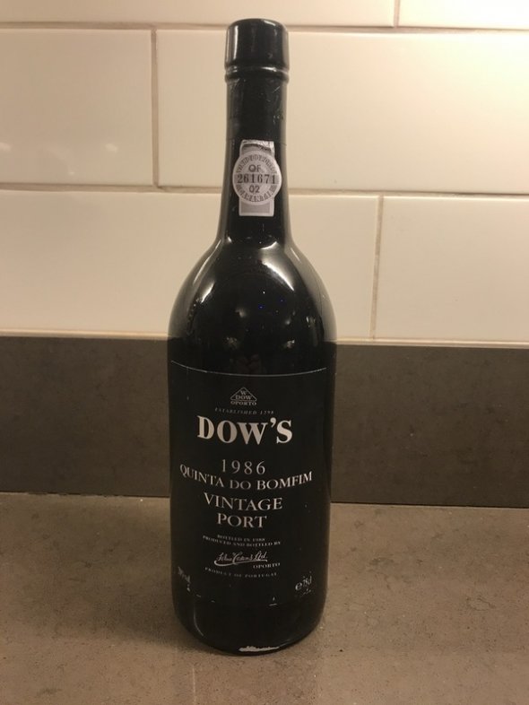 Dow's Quinta Do Bomfim Vintage Port, 1986 