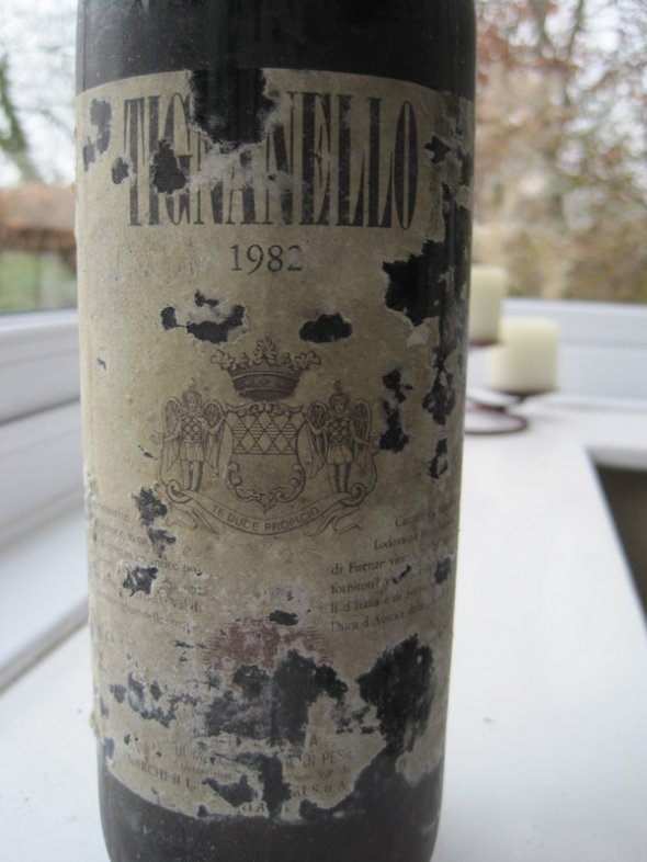 Tignanello 1982 Marchesi Antinori (CT 93)