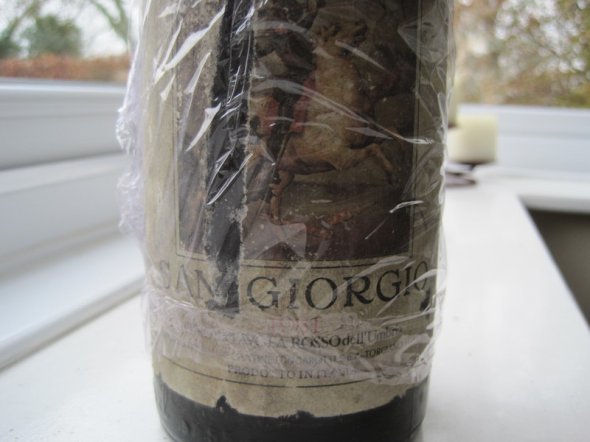 San Giorgio Rosso 1981 Lungarotti, Umbria
