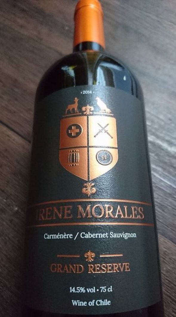 2014 Morales Carmenere Cabernet Sauvignon Grand Reserve 