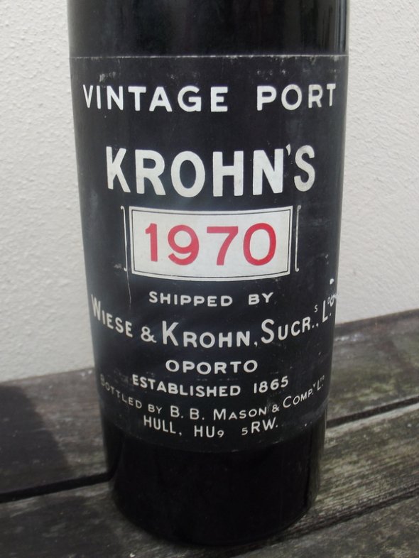 KROHN'S Vintage Port 1970