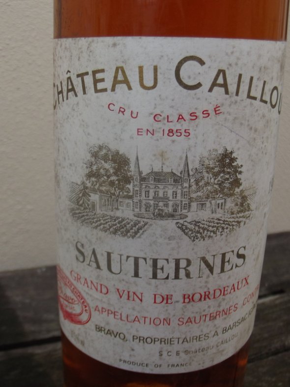1988 Château CAILLOU  - Sauternes 2nd Growth