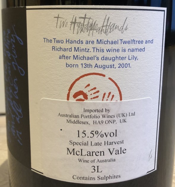 Two Hands Lily&rsquo;s Garden 2007