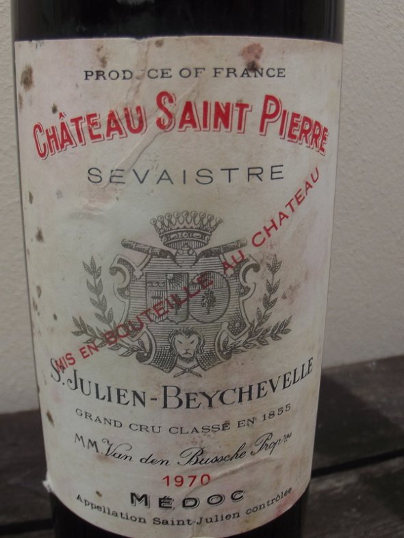 1970 Château SAINT PIERRE / St Julien Beychevelle