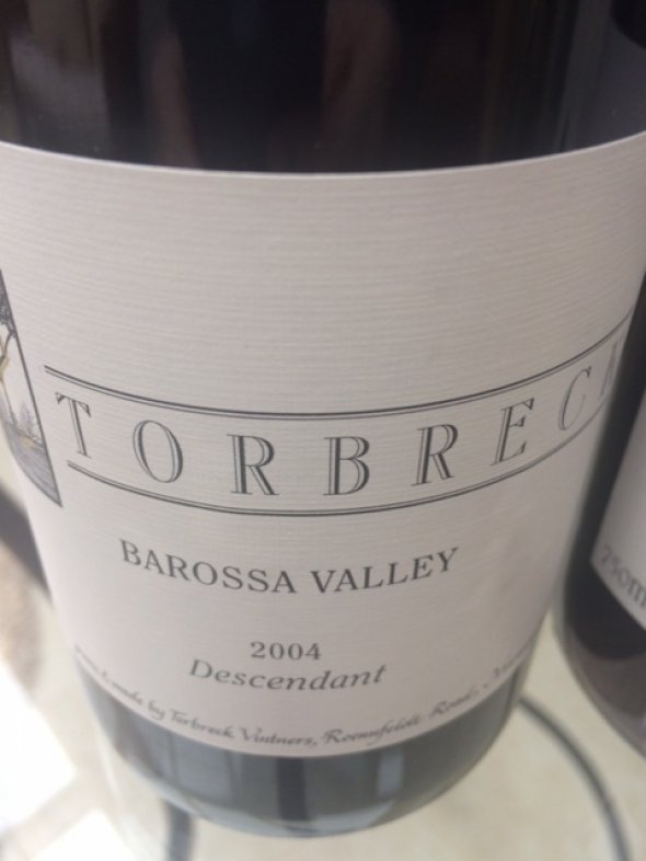 2 x Torbreck Descendant Barossa Valley 2004 98 PTS - Parker
