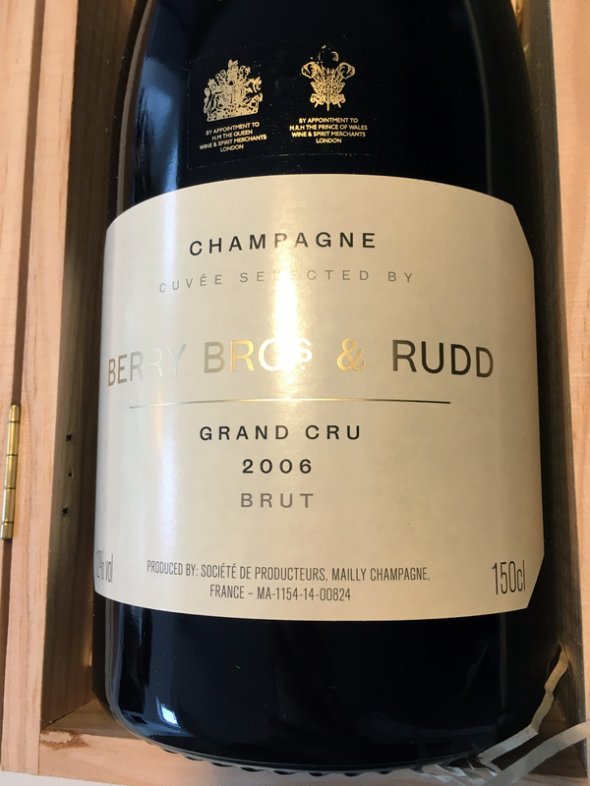 Champagne Grand Cru Brut Berry Bros. & Rudd 2006 Magnum