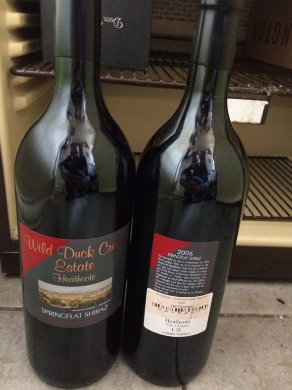 Springflat Shiraz 2006 Wild Duck Creek Magnum x 1