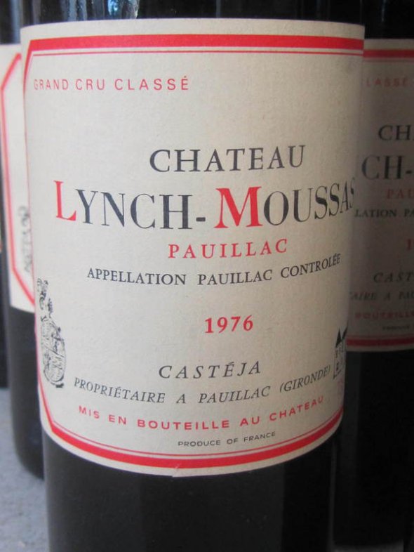Chateau Lynch Moussas 1976 Grand Cru Classe x 12 OWC