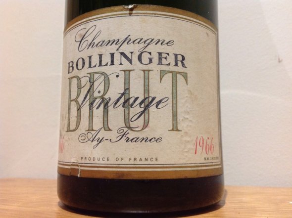 Bollinger Vintage 1966 Champagne