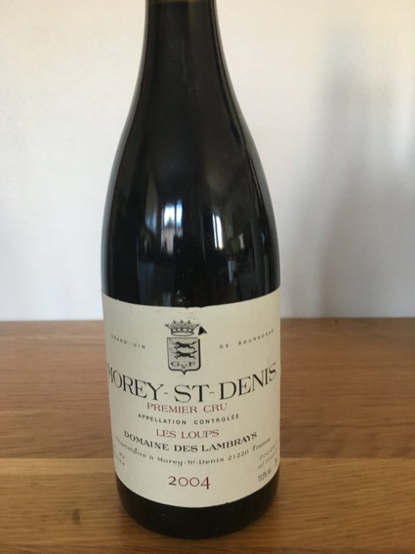 Domaine des Lambrays Morey St Denis Premier Cru Les Loups 2004