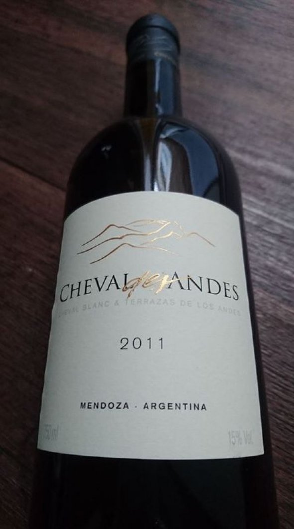 2011 Cheval des Andes (Cheval Blanc) Mendoza