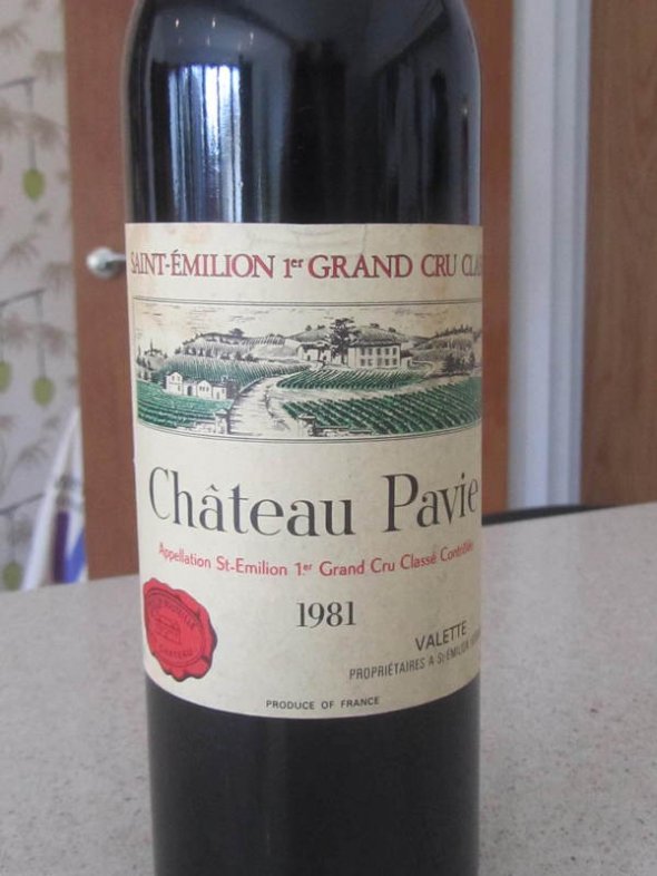 Chateau Pavie 1981