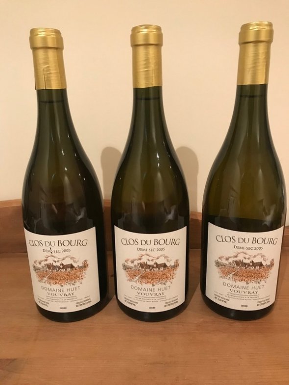 Vouvray, Demi-Sec Clos du Bourg, Huet, 2005 (ERP 91+ pts)