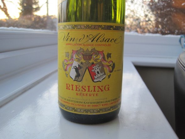 Riesling Reserve 1998 CV Kientzheim-Kaysersberg, Alsace