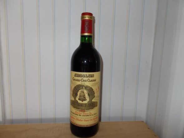 1990 Chateau Angelus (99 Points RP)  St.Emilion Premier Grand Cru Classe. No Reserve