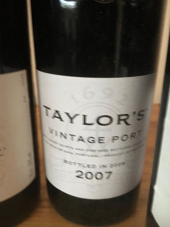 Taylor’s Vintage Port 2007 (RP 97 pts)