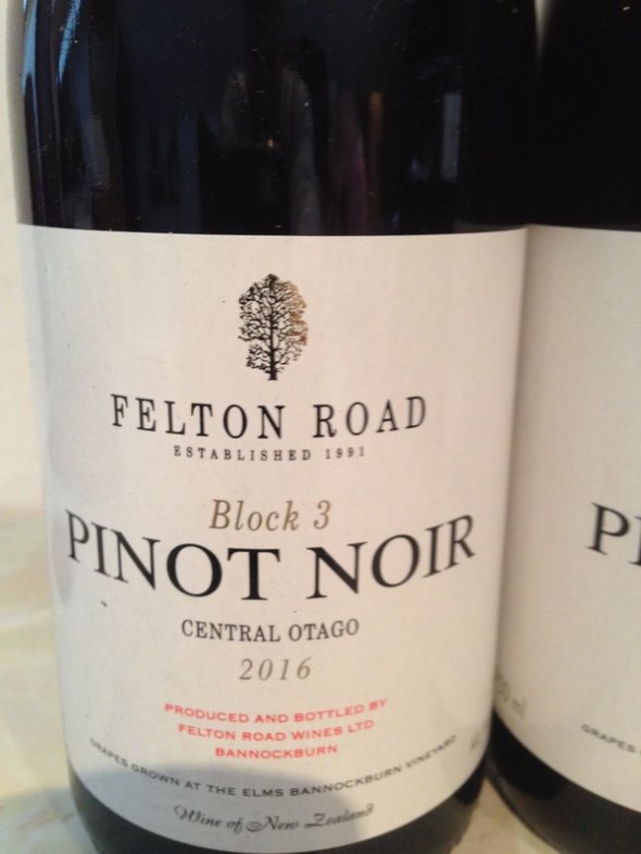 2016 Felton Road "Block 3" Pinot Noir (Biodynamic)