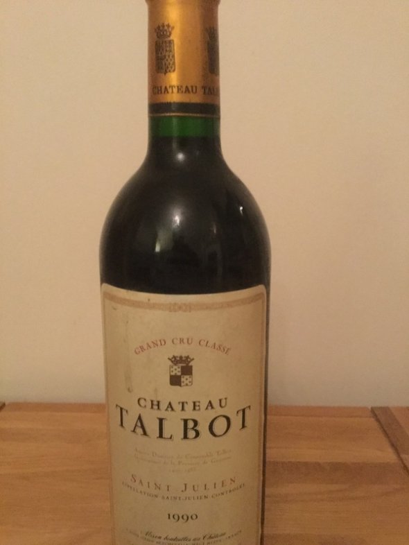 Chateau Talbot 1990 (WS - £93)
