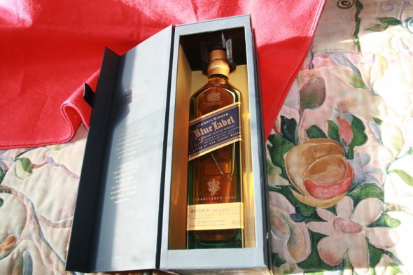 Johnnie Walker Blue Label Blended Scotch Whisky  Boxed