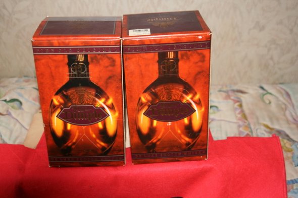 2 Bt of 15 Years  old Dimple De Luxe Scotch Whisky 1 Litre Each