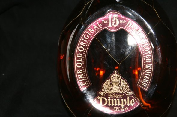 2 Bt of 15 Years  old Dimple De Luxe Scotch Whisky 1 Litre Each