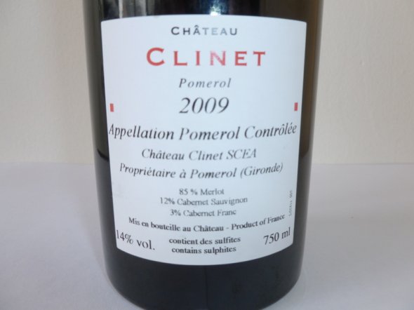 Chateau Clinet Pomerol 2009