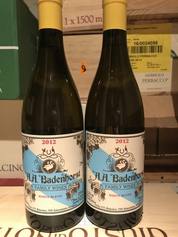 AA Badenhorst Family Wines White Blend 2012