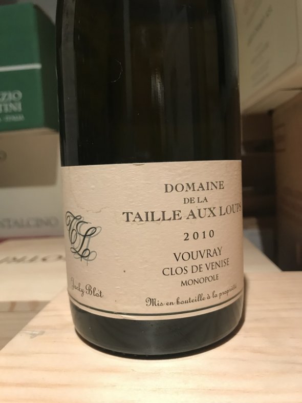 Jacky Blot Domaine De La Taille aux Loupes Vouvray Clos De Venise 2010