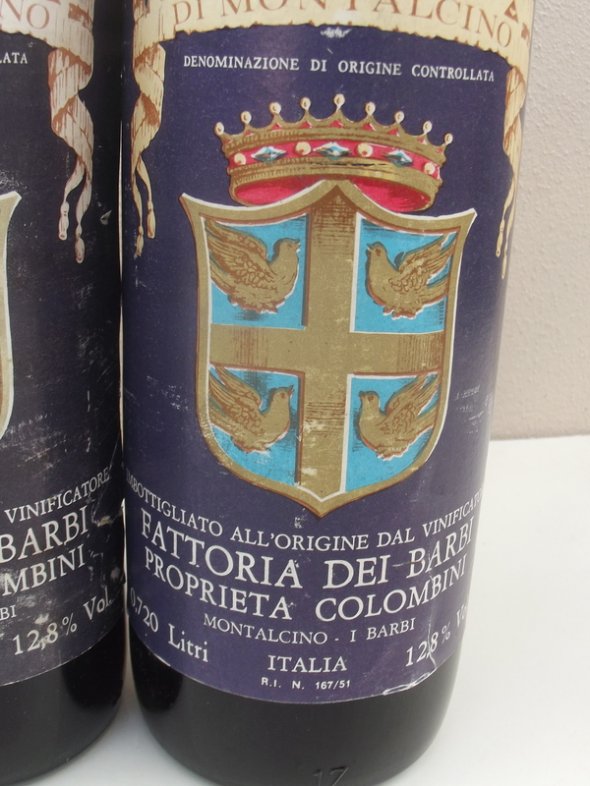 1974, 1975 & 1977 BRUNELLO DI MONTALCINO