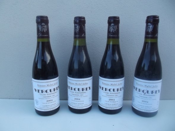 2004 MERCUREY "Clos Tonnerre" Premier Cru. HALVES