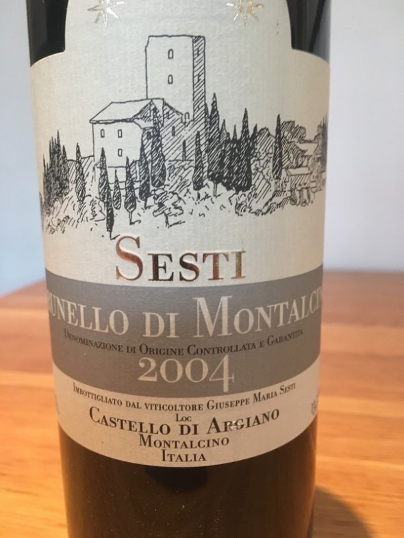 Sesti (Castello di Argiano) - Brunello di Montalcino - 2004